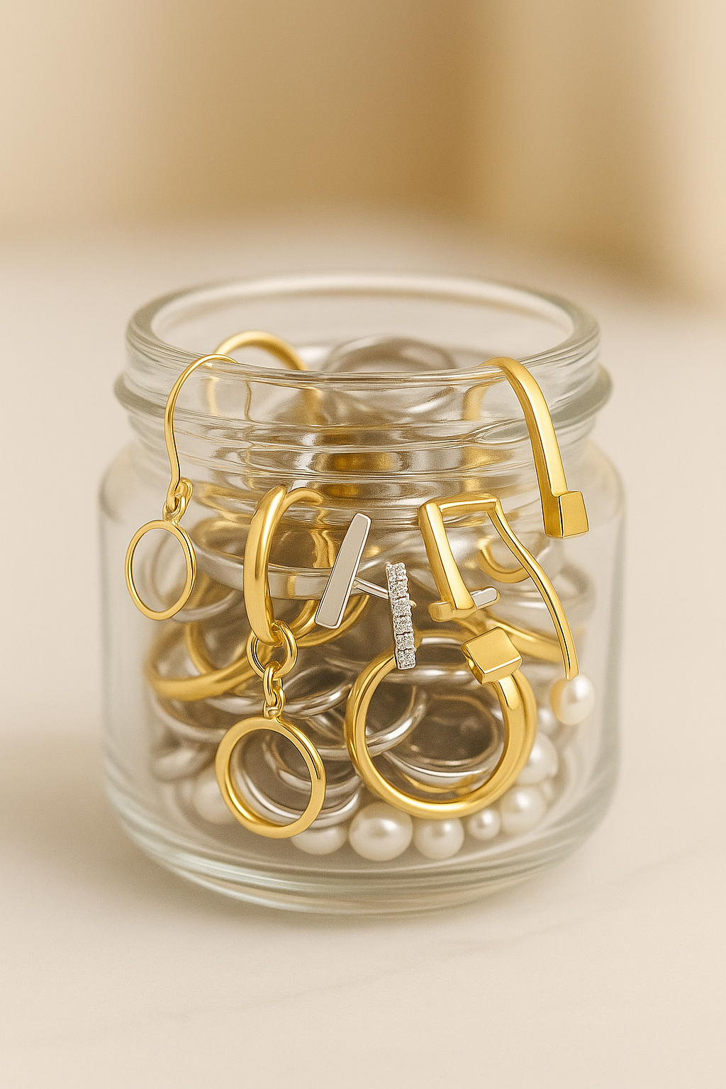 🤍 Minimalist Jar – צנצנת מינימליסטית